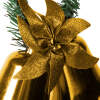 Afbeelding van Kerstdecoratie - bel - in goudkleuren 1 Stuks [58609B] - 03 58609B web
