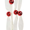 Afbeelding van Kerst organza slinger - 2,7 m - 10 mm - rood 1 Stuks [58615A] - 03 58615 web