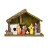 Afbeelding van Kersttafeldecoratie - Betlehem - keramiek en hout - 30 x 10 x 20 cm 1 Stuks [58719] - 03 58719 web