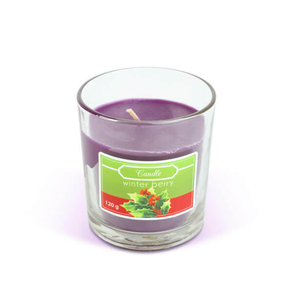 Afbeelding van Geurkaars - "winterbes" - 120 g 1 Stuks [58802D] - 03 58802D web