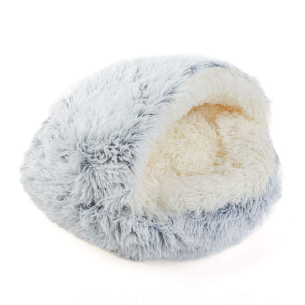 Afbeelding van Kattenbed - rond - 50 cm - grijs 1 Stuks [60042A] - 03 60042A web