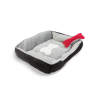 Afbeelding van Hondenbed - 60 x 45 x 15 cm - zwart 1 Stuks [60043A] - 03 60043A web