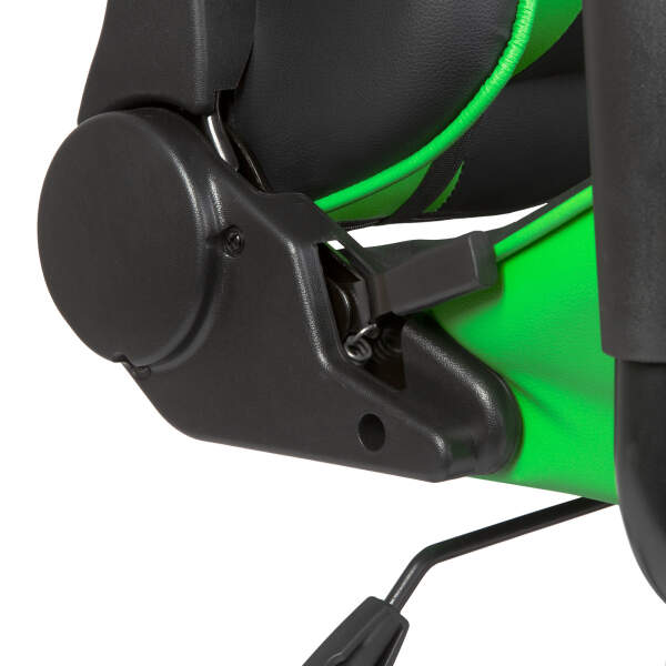 Afbeelding van Gamerstoel - met heup- en hoofdkussen - groen 1 Stuks [BMD1106GR] - 03 BMD1106GR web