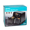 Afbeelding van Airfryer - XXL - 230V - 2200W - dubbele mand, kleurentouchscreen - 4+4 L 1 Stuks [BW1002D] - 03 BW1002D web