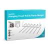 Afbeelding van Handdoekhanger / broekhanger - metaal - 6 hangers 1 Stuks [BW2028] - 03 BW2028 web