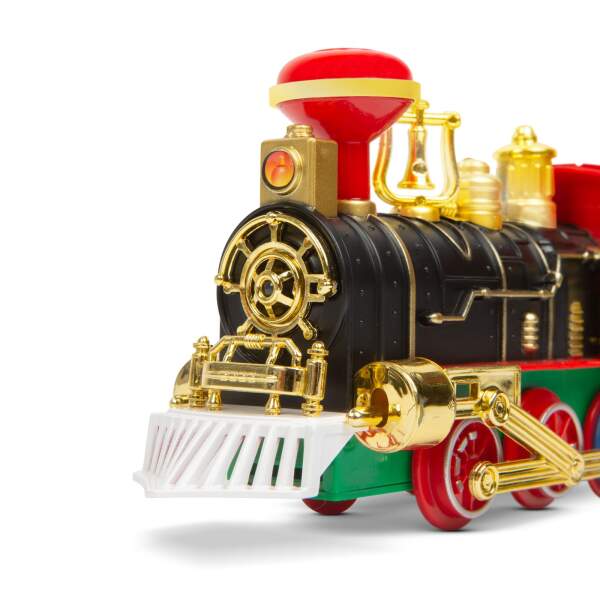 Afbeelding van Kerstboomtrein - speelt muziek, lichtjes - werkt op batterijen 1 Stuks [BW2041] - 03 BW2041 web
