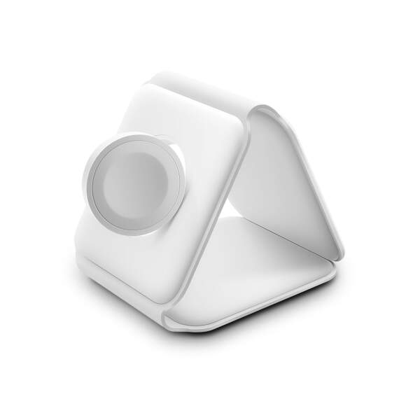 Afbeelding van Draadloos oplaadstation - 3-in-1 telefoon- en horlogelader - wit 1 Stuks [BW2063] - 03 BW2063 web