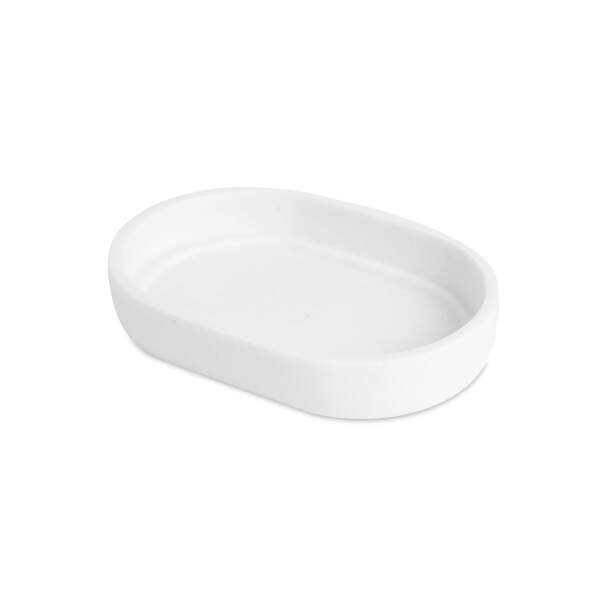 Afbeelding van Zeephouder - mat wit 1 Stuks [BW3021C] - 03 BW3021C web