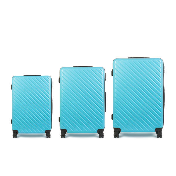 Afbeelding van 3-delige hardcase kofferset - blauw - 2x groot, 1x klein (76+72+55 cm) 1 Stuks [BW3043] - 03 BW3043 web
