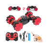 Afbeelding van Off-road speelgoedauto met afstandsbediening - 1:16 - op batterijen, omkeerbaar, LED 1 Stuks [DA00156] - 03