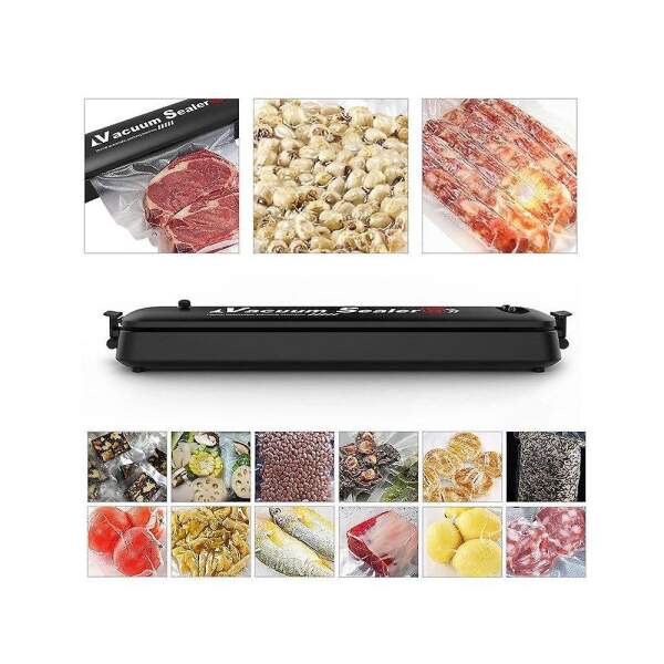 Afbeelding van Vacuümsealer – 34,5 x 6,5 x 4,0 cm – 90 W – zwart 1 Stuks [DA00158B] - 03 DA00158B web 2