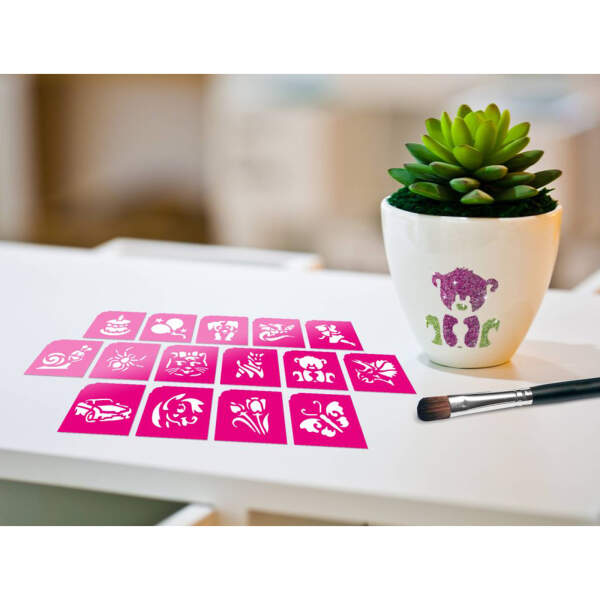 Afbeelding van Happy Birthday glitter tattoo set 1 Stuks [TY50181] - 03 TY50181 web