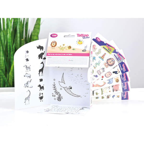 Afbeelding van Animal tattoo sticker set - 69 pcs / pack 1 Stuks [TY50269] - 03 TY50269 web