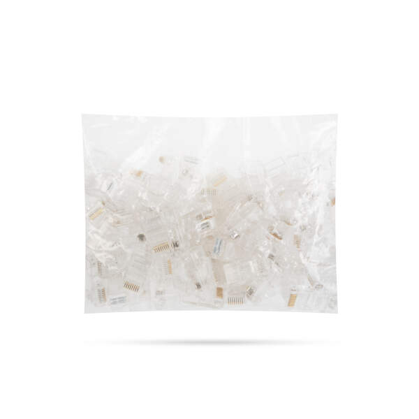Afbeelding van Modulaire doorvoernetwerkkabel - CAT5e RJ45 - 8P8C 100 Stuks [05223PT] - 04 05223PT web