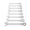 Afbeelding van 8-in-1 ratelsleutelset met flexibele kop 1 Stuks [10870] - 04 10870 web