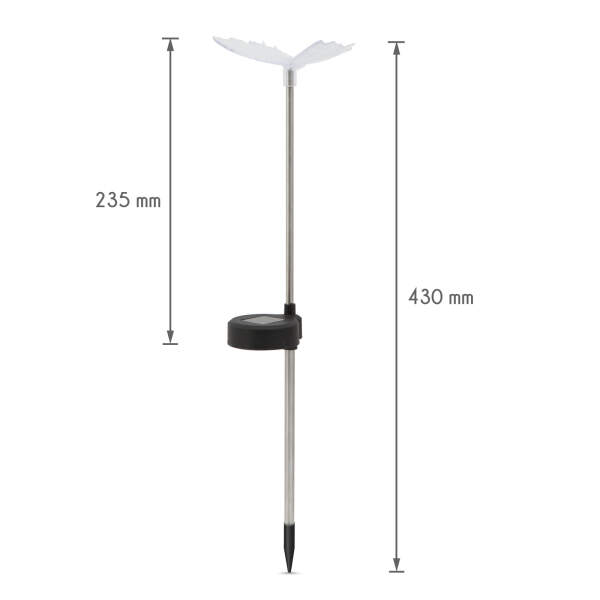 Afbeelding van RGB LED-zonnelamp 1 Stuks [11393] - 04 11393 web