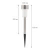 Afbeelding van Buitenzonnelamp met LED 1 Stuks [11702A] - 04 11702A web