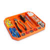 Afbeelding van Rubberen gereedschapsbak - met liniaal - 26 x 23,5 x 2,5 cm 1 Stuks [11985B] - 04 11985B web