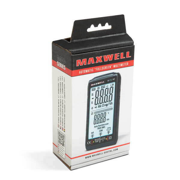Afbeelding van Automatische "FullScreen" multimeter - 4,2" - op batterijen - Type-C 1 Stuks [25702] - 04