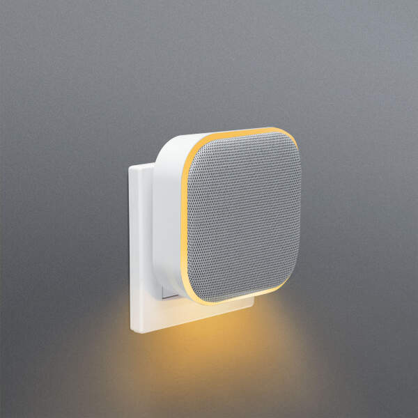 Afbeelding van 2-in-1 draadloze deurbel en nachtlampje - Kinetisch - Wit 1 Stuks [55346WH] - 04 55346WH web