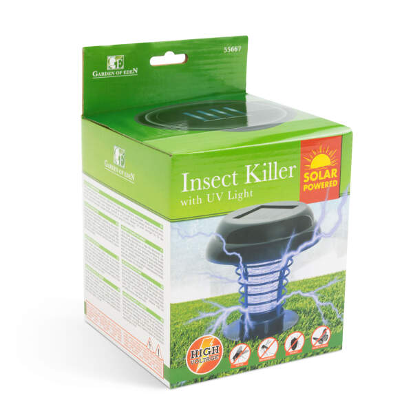 Afbeelding van Zonne-insectenverdelger - met inzetpen, zwart 1 Stuks [55667] - 04 55667 web