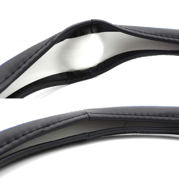Afbeelding van Stuurwielbeschermer – 38 cm – HVA005 – antislip, massage – zwart 1 Stuks [55758BK] -