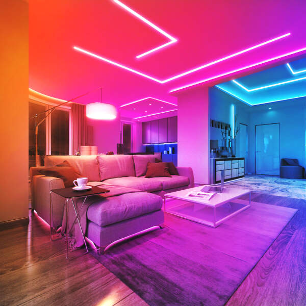 Afbeelding van RGB SMD slimme LED-strip - 30 LED's / m - 2 x 5 m / verpakking 1 Stuks [55860] - 04 55860 web