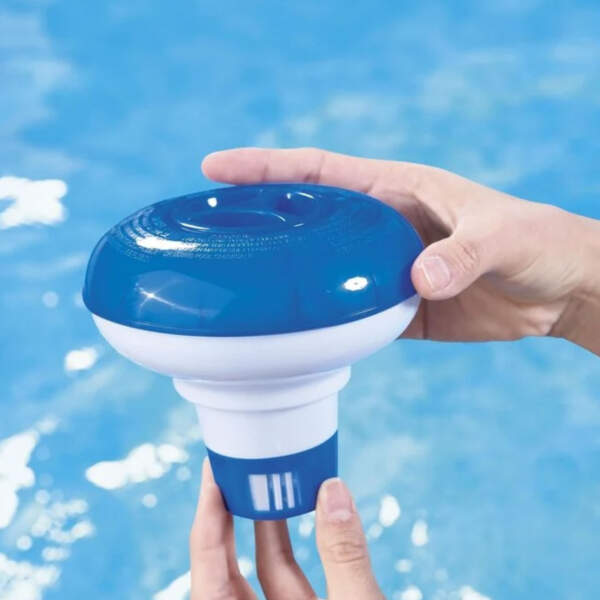 Afbeelding van Chloordispenser voor zwembaden - 12,5 cm - max. Voor tabletten van 5 cm 1 Stuks [56126] - 04 56126 web