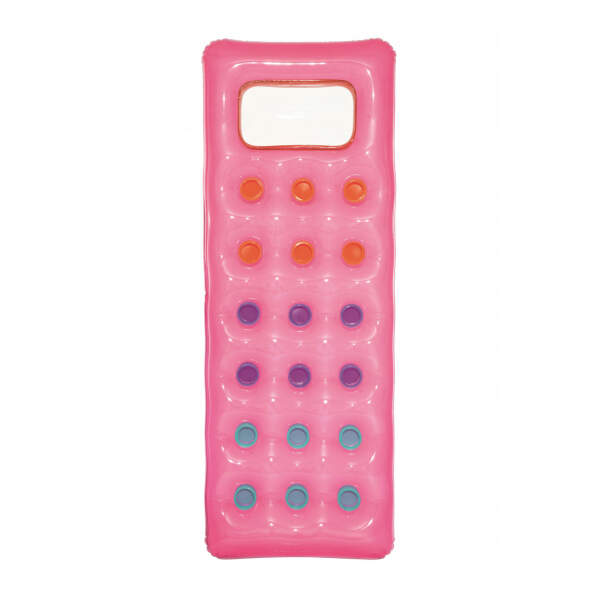 Afbeelding van Opblaasbare drijvende matras - roze - 188 x 71 cm 1 Stuks [56408C] - 04 56408C web