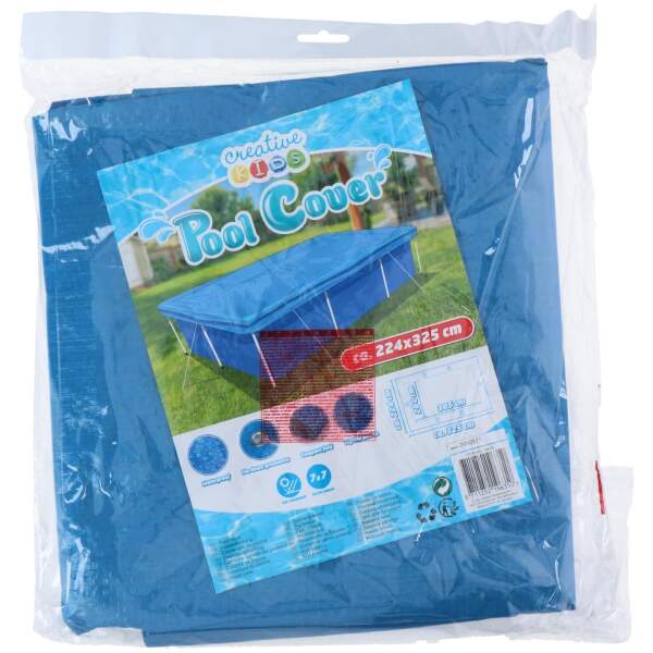 Afbeelding van Zwembadafdekking – 305 x 204 cm – Blauw 1 Stuks [56440] - 04 56440 web