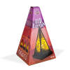Afbeelding van Halloween LED lantaarn - heks - warm wit - zwart - 9,5 x 9,5 x 17 cm - 2 x AAA 1 Stuks [56549C] - 04 56549C