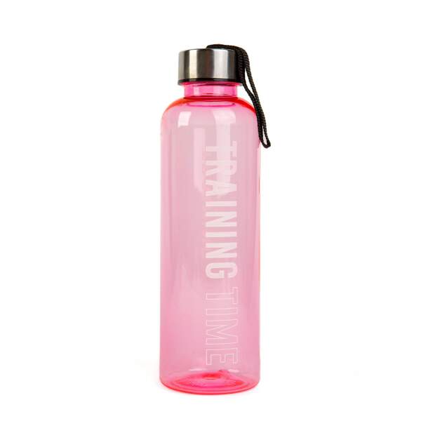 Afbeelding van Sportfles - kunststof, transparant - 550 ml - in 3 kleuren 1 Stuks [57216] - 04 57216 web