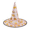 Afbeelding van Halloween heksenhoed - 4 kleuren, polyester - 38 x 34 cm 1 Stuks [58153B] - 04 58153B web