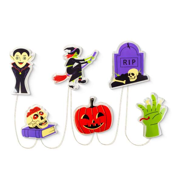 Afbeelding van Halloween LED raamdecoratie - gel - verschillende vormen - 85 cm 1 Stuks [58186C] - 04 58186C web