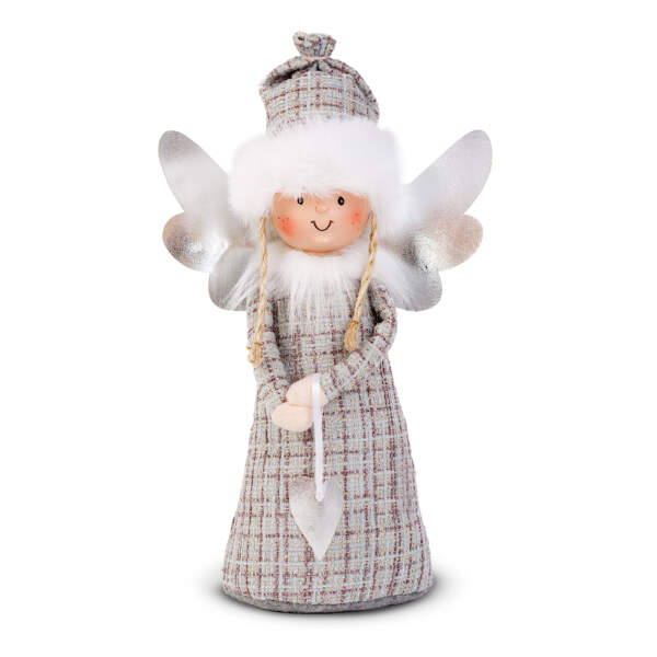 Afbeelding van Decoratiepop - engel - 30 cm - 4 soorten 1 Stuks [58286] - 04 58286 web