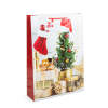 Afbeelding van Kerstcadeautas - papier - 330 x 102 x 457 mm - 4 soorten / verpakking 12 Stuks [58300] - 04 58300 web