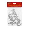 Afbeelding van Kerstdecoratie - label "Vrolijk Kerstfeest" - 20 x 12 cm - zilver 1 Stuks [58541B] - 04 58541B web