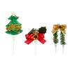 Afbeelding van Kerst 3D taartdecoratie - 10 cm - 2 soorten - 3 stuks / verpakking 1 Stuks [58718] - 04 58718 web