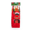 Afbeelding van Kerst drankfleshouder met lint - Rendier - polyester - 32 x 12,5 cm 1 Stuks [58727C] - 04 58727C web