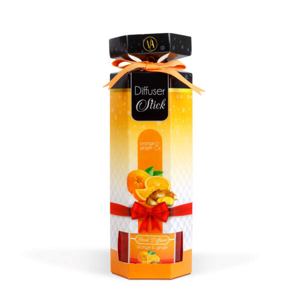 Afbeelding van Diffuser stick - sinaasappel & gember - 100 ml 1 Stuks [58801A] - 04 58801A web