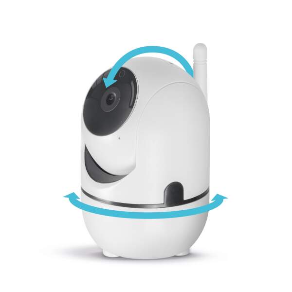 Afbeelding van Slimme beveiligingscamera - WiFi - 1080p - 360° draaibaar - binnen 1 Stuks [BW2030] - 04 BW2030 web