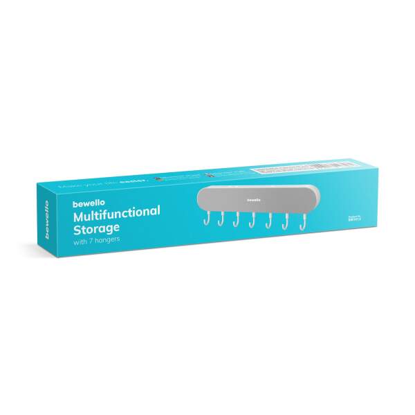 Afbeelding van Multifunctionele opberger - met 7 hangers, - 35 cm 1 Stuks [BW3012] - 04 BW3012 web