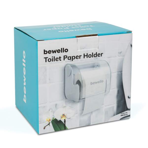 Afbeelding van Toiletrolhouder - wit - 145 x 130 x 123 mm - wit 1 Stuks [BW3019] - 04 BW3019 web