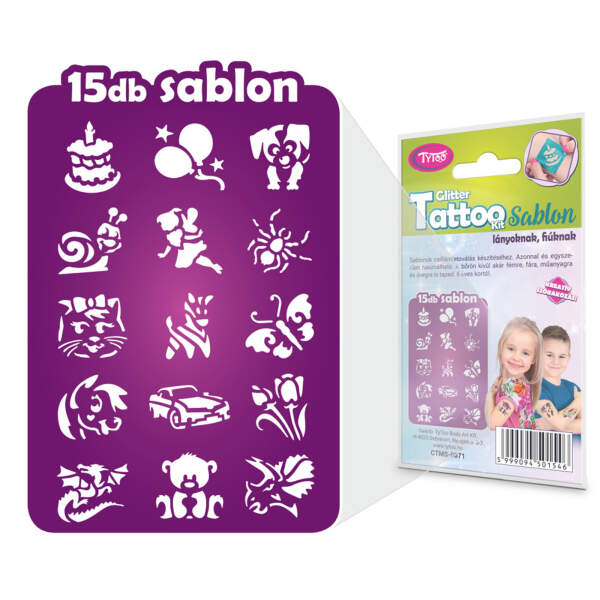 Afbeelding van Template set - birthday - 15 pcs 1 Stuks [TY50154] - 04 TY50154 web