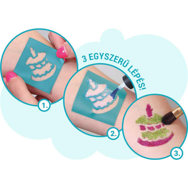 Afbeelding van Happy Birthday glitter tattoo set 1 Stuks [TY50181] - 04 TY50181 web