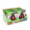 Afbeelding van Solarlantaarn - lieveheersbeestje - doorprikbaar / klembaar - rood - 15 x 7 x 16 cm - 6 LED's 1 Stuks