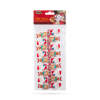 Afbeelding van Kerstclip met lint - Kerstman - 22 x 35 mm - 18 stuks, 2 m / verpakking 1 Stuks [58526A] - 05 58526A web
