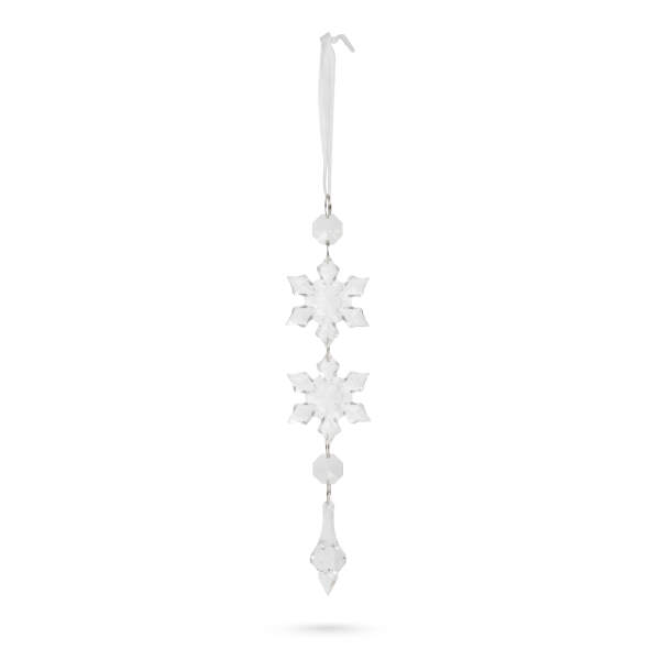 Afbeelding van Kerstboomversiering - sneeuwvlok - 2 vormen 1 Stuks [58612] - 05 58612 web