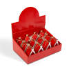 Afbeelding van Kerst LED decoratie huis - warm wit - hout - 2 soorten - 6,9 x 8,9 x 6 cm - 12 stuks / display 1 Stuks