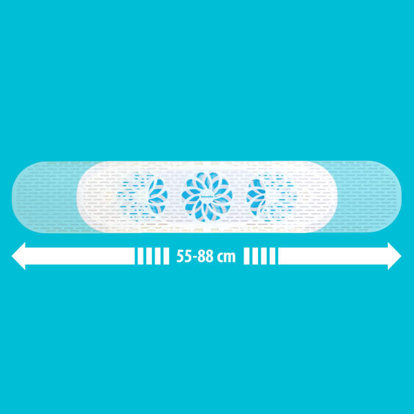 Afbeelding van Luchtgeleidingsplaat voor airconditioner - 55 - 88 cm 1 Stuks [BW4010] - 05 BW4010 web